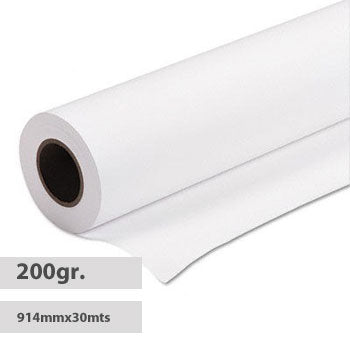 Papel 0914mmx030m 205g Evolution Satin RC 1 Rolo
