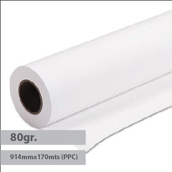 Papel 0914mmx170m 080g (PPC) Navigator 1 Rolo