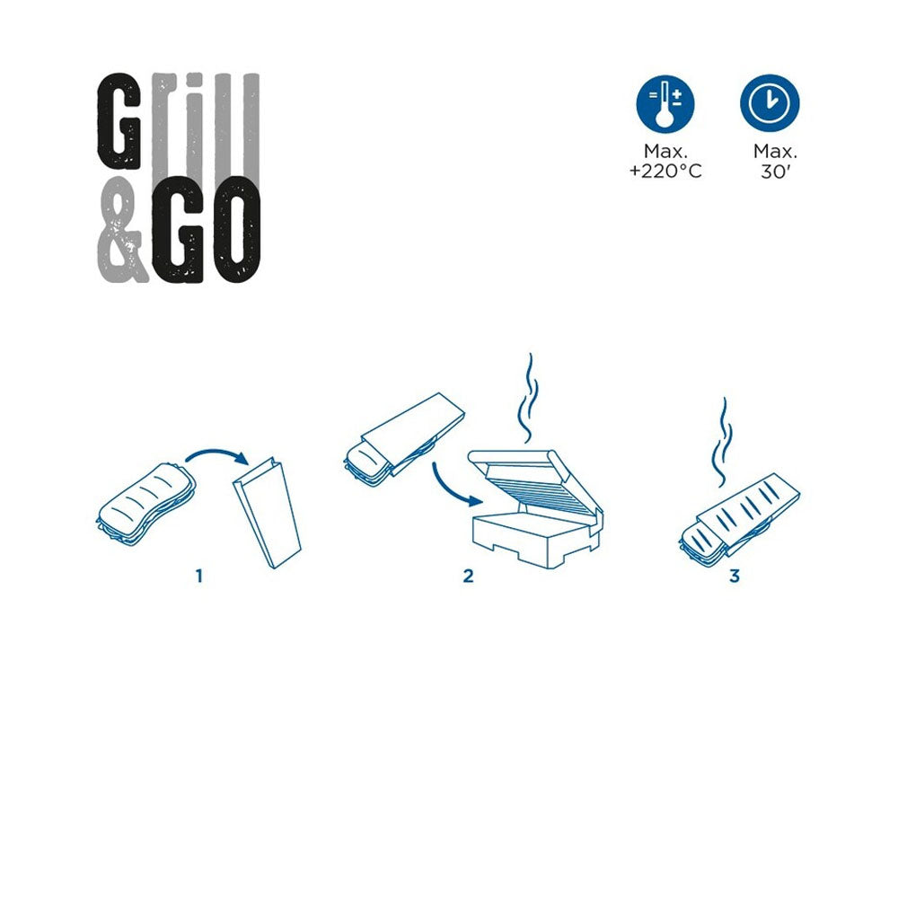 Sacos Papel Anti-Gordura (Abertos) Aquecer Grill Kraft 500un