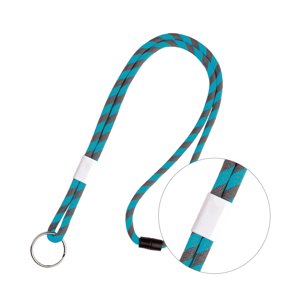 Fita Multiusos Pescoço Tubular Ajuste Metálico Azul 2x45cm