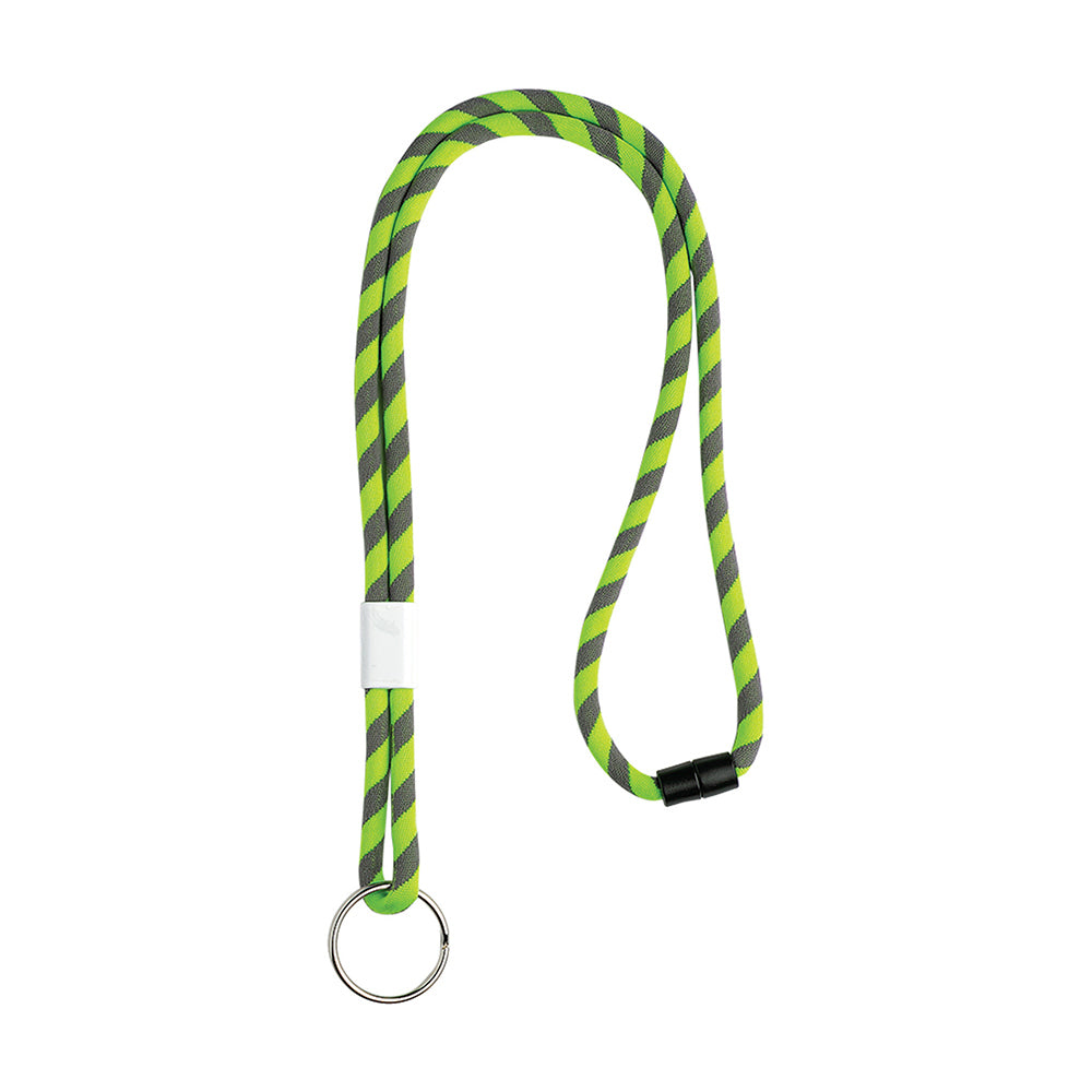 Fita Multiusos Pescoço Tubular Ajuste Metálico Verde 2x45cm