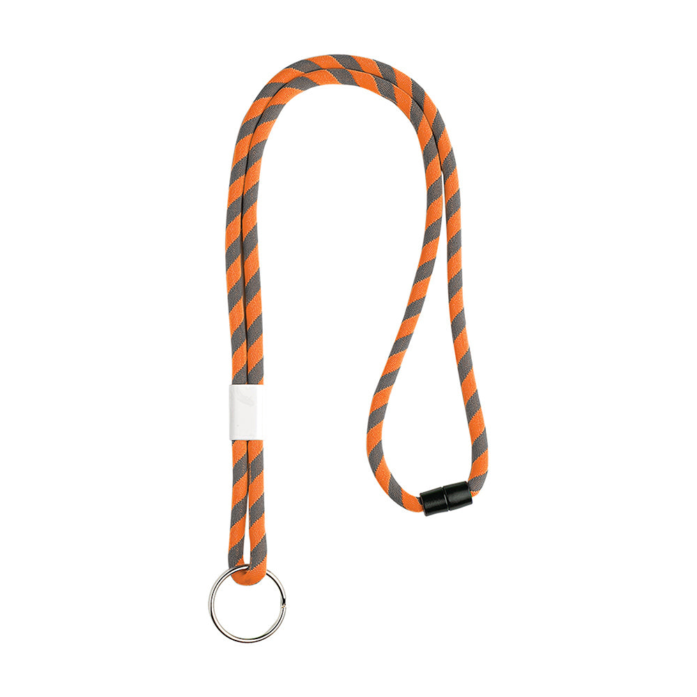 Fita Multiusos Pescoço Tubular Ajuste Metálico Laranja 2x45m