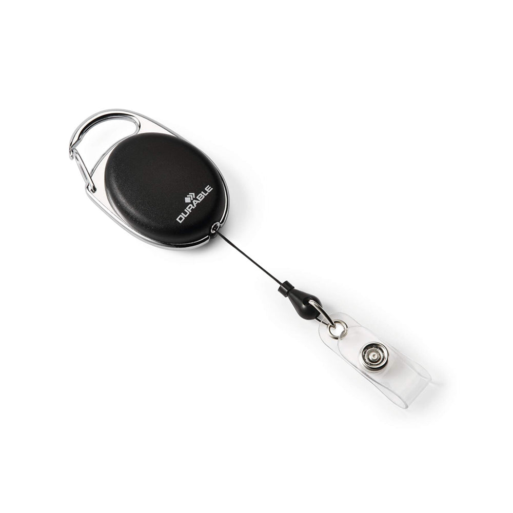 Porta-Nomes Mola Cordão Extensível 10un
