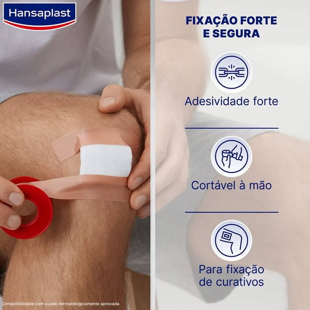 Adesivo Primeiros Socorros HANSAPLAST 2,5cmx5m