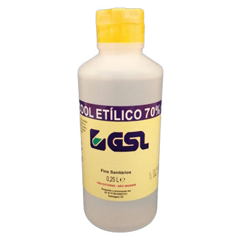 Álcool Etílico 70% 250ml