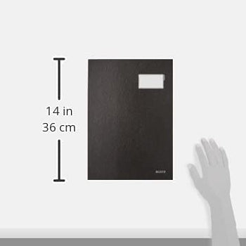Pasta Assinaturas Leitz 5700 20 Divisoes Preto
