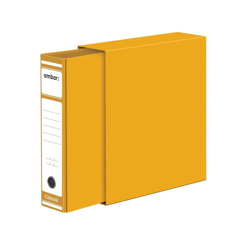 Pasta Arquivo+Cx Fixa L80 310x290 Comercial Amarelo