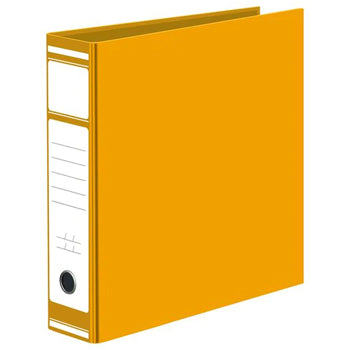 Pasta Arquivo L/L Ambar Comercial 310x290x80mm Amarelo