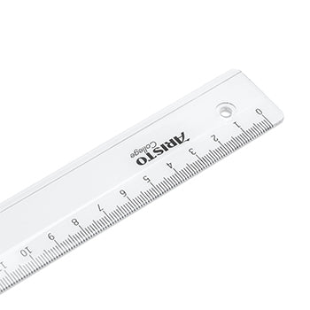 Régua Plástico Cristal 16cm Aristo Geocollege AR23017