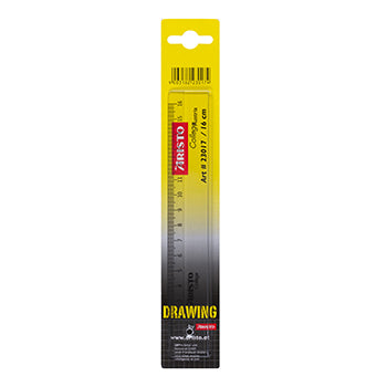 Régua Plástico Cristal 16cm Aristo Geocollege AR23017