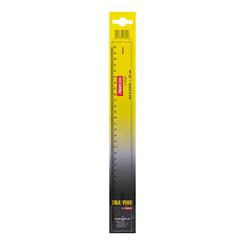 Régua Plástico Cristal 30cm Aristo Geocollege AR23030