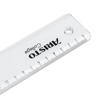Régua Plástico Cristal 50cm Aristo Geocollege AR23050