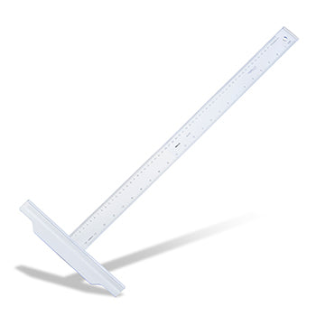 Régua T Plástico 60cm Aristo Geocollege AR23176 c/Escala