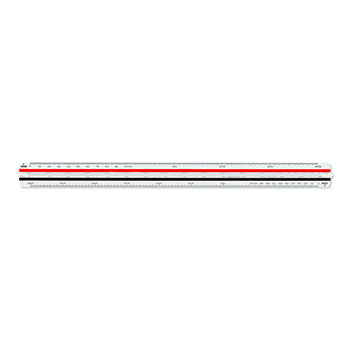 Régua Escala Triangular 30cm Aristo AR23705EB