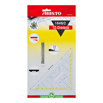 Esquadro Desenho HYP32,5cm Aristo AR16482 com Pega Fixa