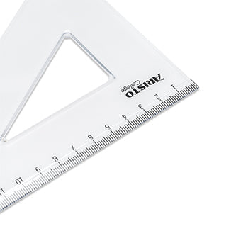 Esquadro Plástico Cristal 60G-20cm Aristo Geocollege AR23620