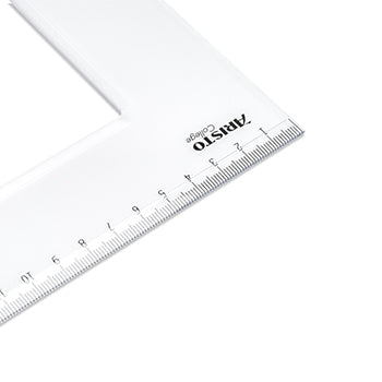 Esquadro Plástico Cristal 60G-30cm Aristo Geocollege AR23630