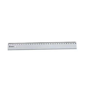 Régua Plástico Inquebrável 30cm Ramirex Transparente 25un