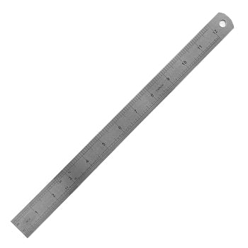 Régua Metálica 30cm CARL CSR30