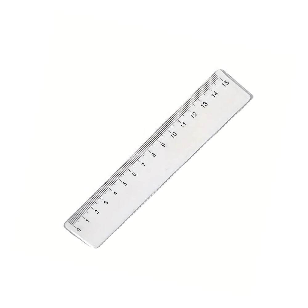 Régua Plástico 15cm 1un