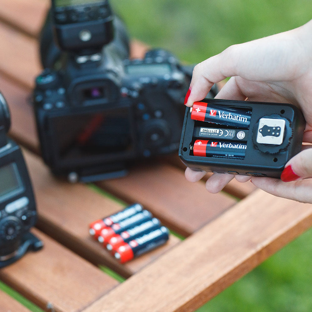 Pilhas AA LR6 Alcalinas 1.5V 2900mAh Verbatim 49501 4un