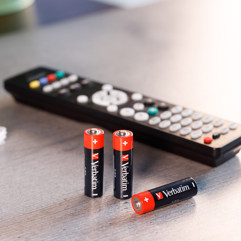 Pilhas AA LR6 Alcalinas 1.5V 2900mAh Verbatim 49877 20un