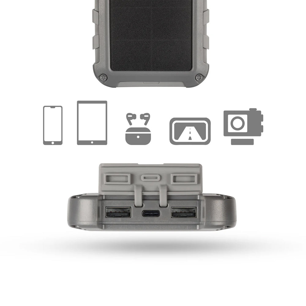 Powerbank 10000mAh Solar Fuel Series 4 Cinza