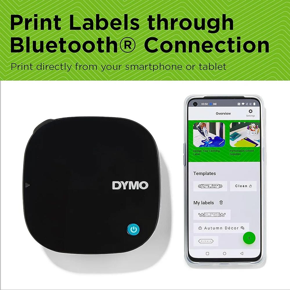 Impressora Etiquetas Dymo LetraTag Bluetooth LT200B