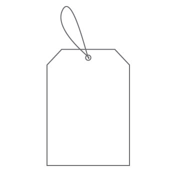 Etiquetas com Fio 28x43mm Apli 00391 500un