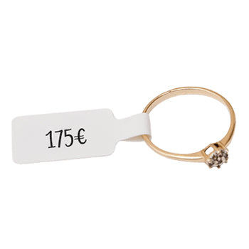 Etiquetas Jóias 46x8mm 10Fls Cod 30 Markin 360un