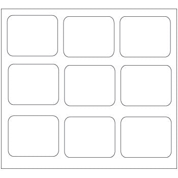 Etiquetas 046x037mm 10Fls A5 Cod 35 Markin 90un