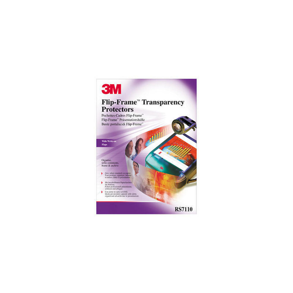 Bolsas Protetoras Transparências Abas 3M RS7110 50un