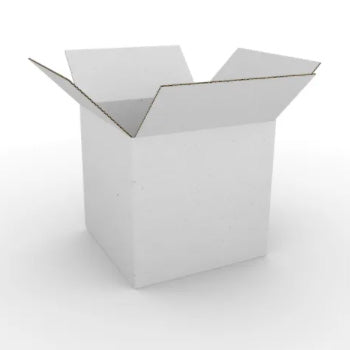 Caixa Cartão Duplo 350x250x200mm Branco 10un