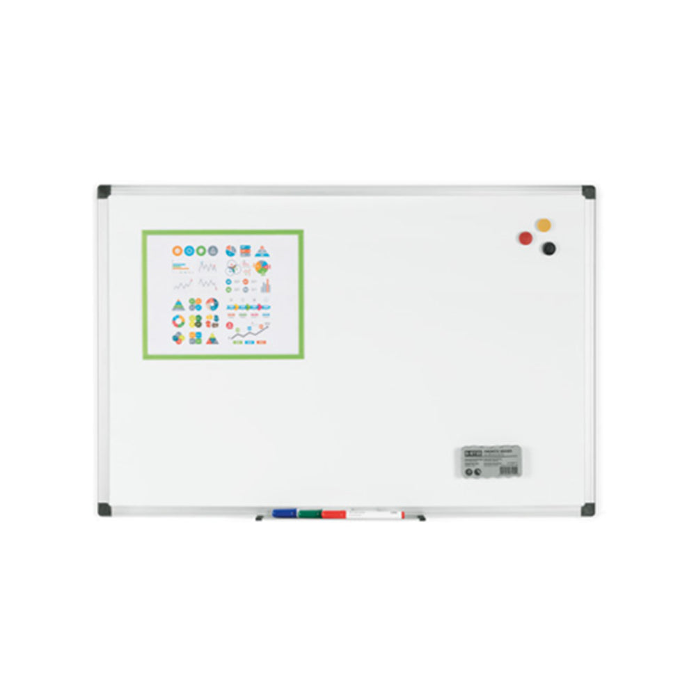 Quadro Branco 200x120cm Cerâmica Magnético CR1401170