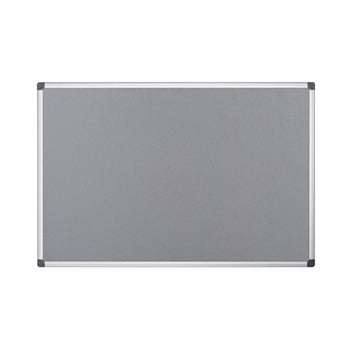 Quadro Feltro Moldura Alumínio 90x120cm Cinza FA0542170
