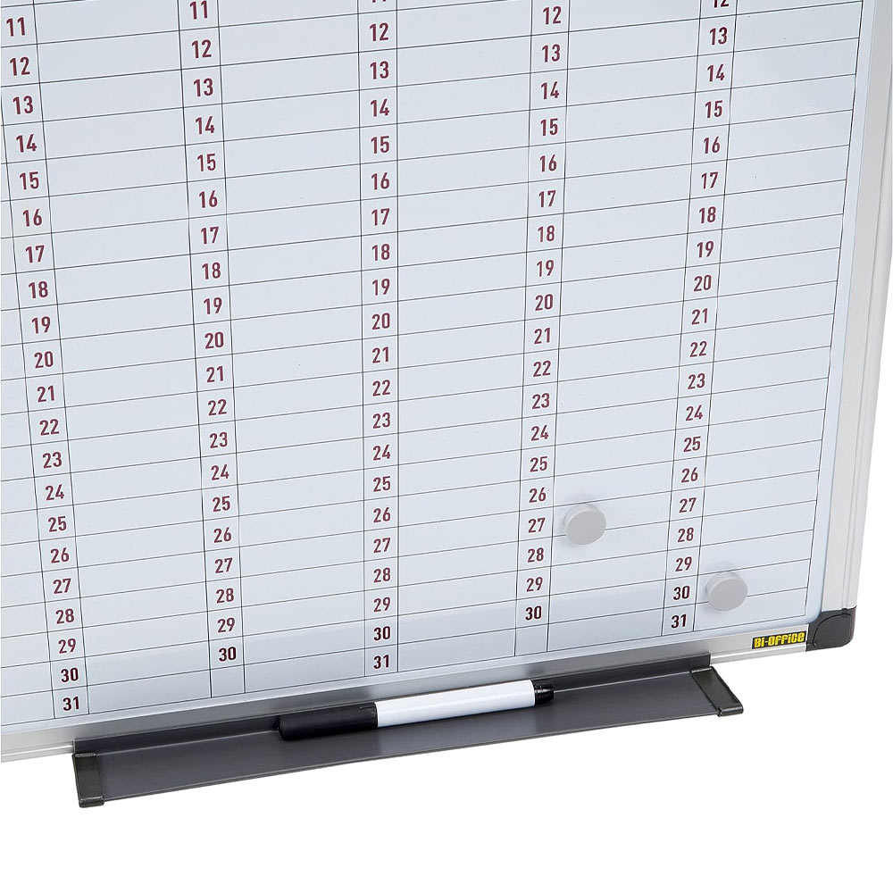Quadro Branco 60x90cm Magnético Plano Anual GA0360170