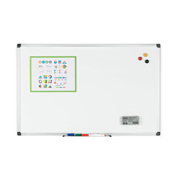 Quadro Branco 60x45cm Aço Lacado Magnético MA0207170