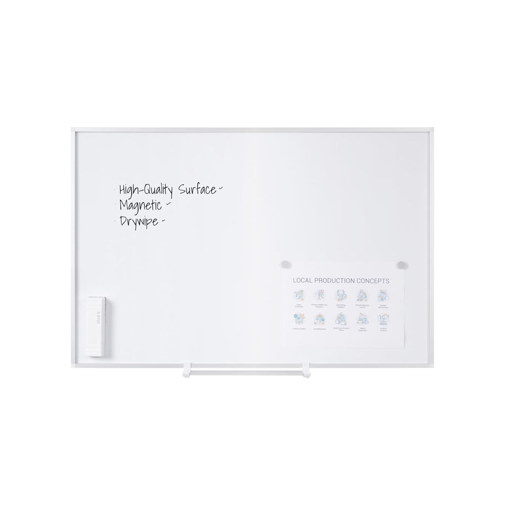 Quadro Branco 90x120cm Aço Lacado Magnético MA0507830