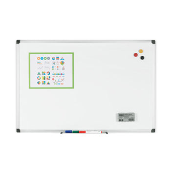 Quadro Branco 150x100cm Aço Lacado Magnético MA1507170