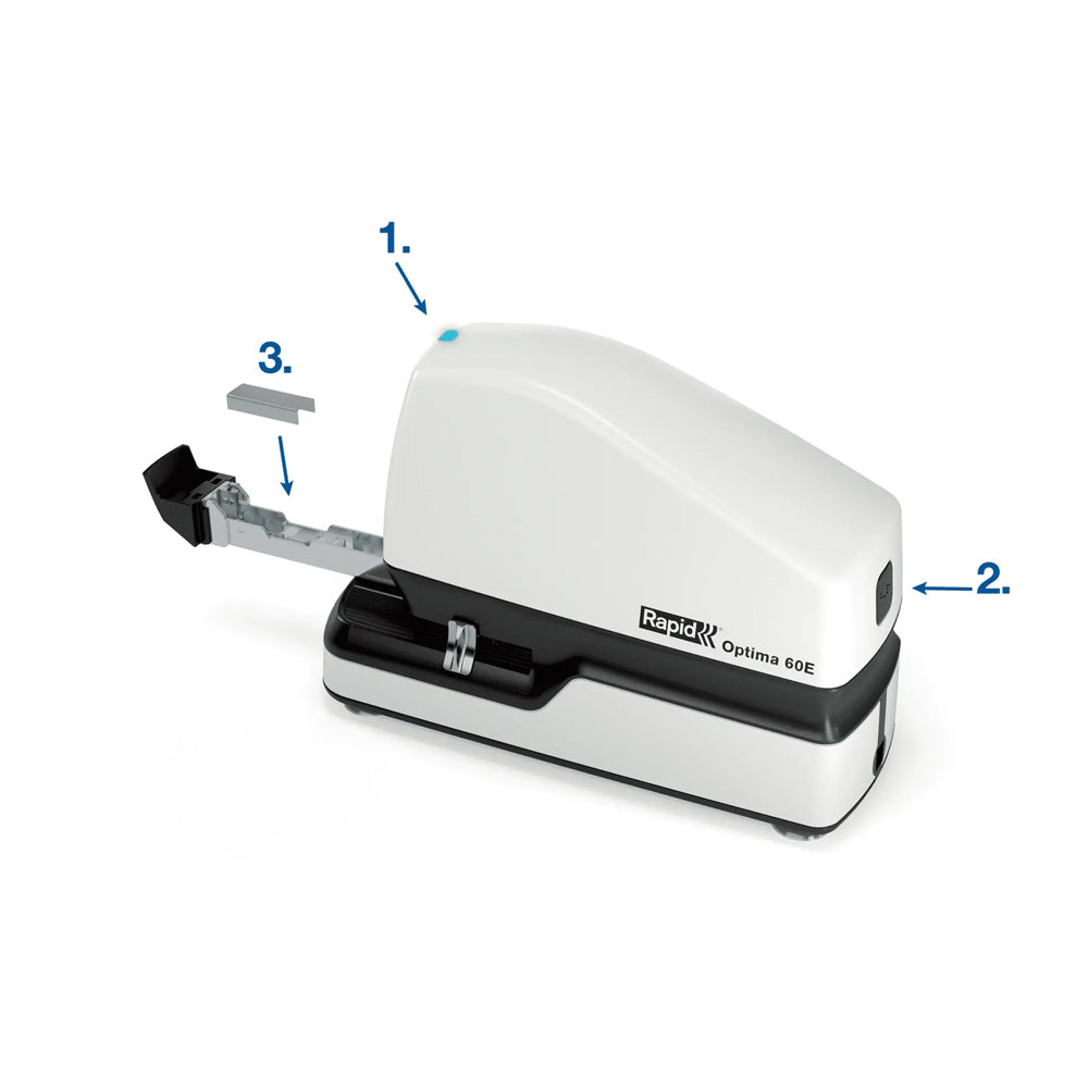 Agrafador Elétrico 60 Folhas Rapid Optima 60E