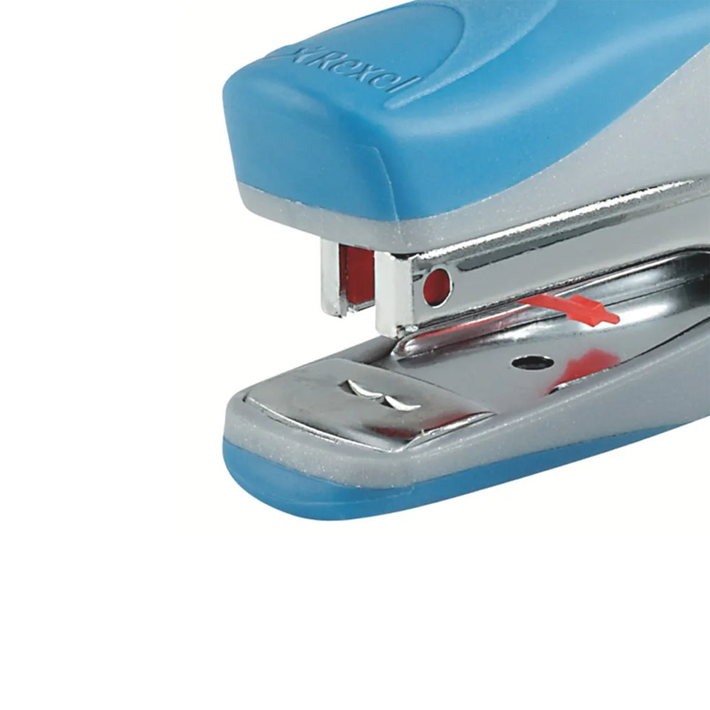 Agrafador Mini Nº25 12 Folhas + Agrafos Rexel Bambi Sortido
