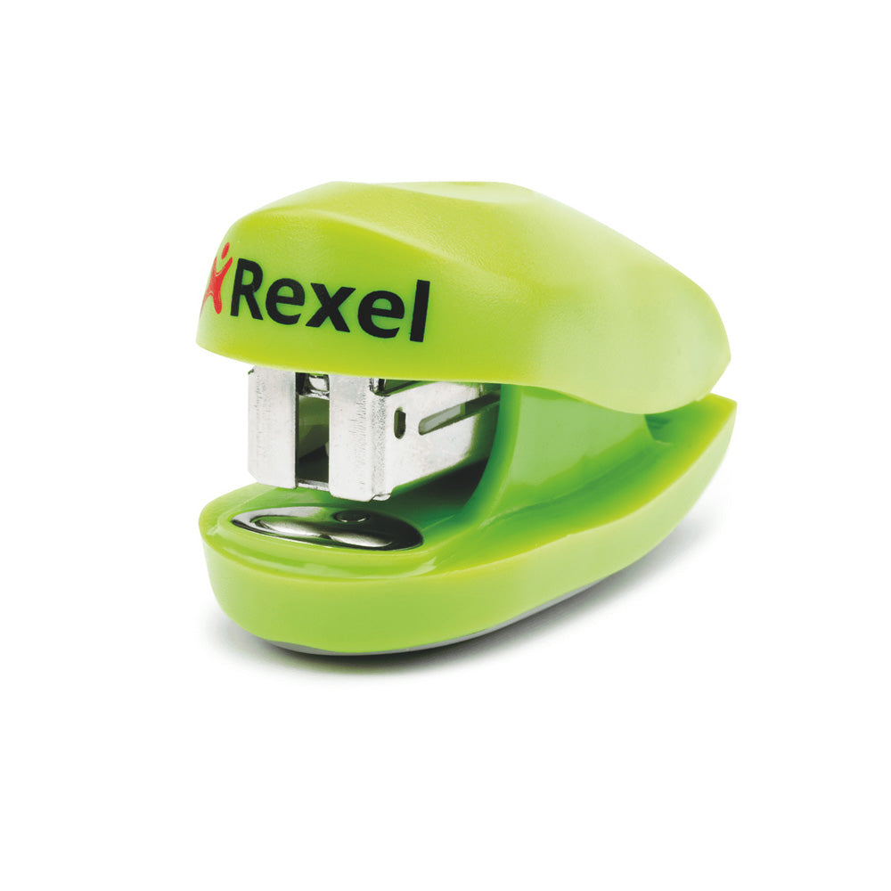 Agrafador Mini 26/6 10 Folhas Rexel Buddy Cores Sortidas