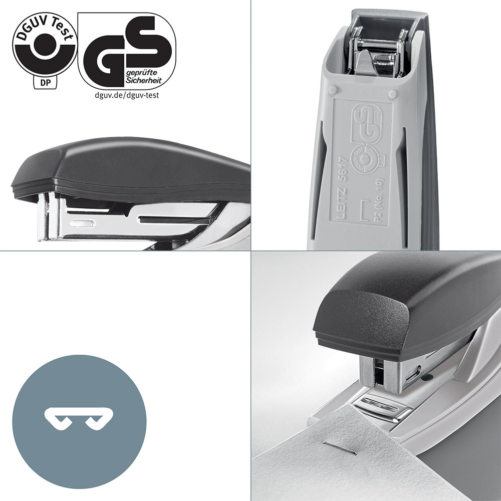 Agrafador Nº10 10 Folhas Leitz Recycle Azul