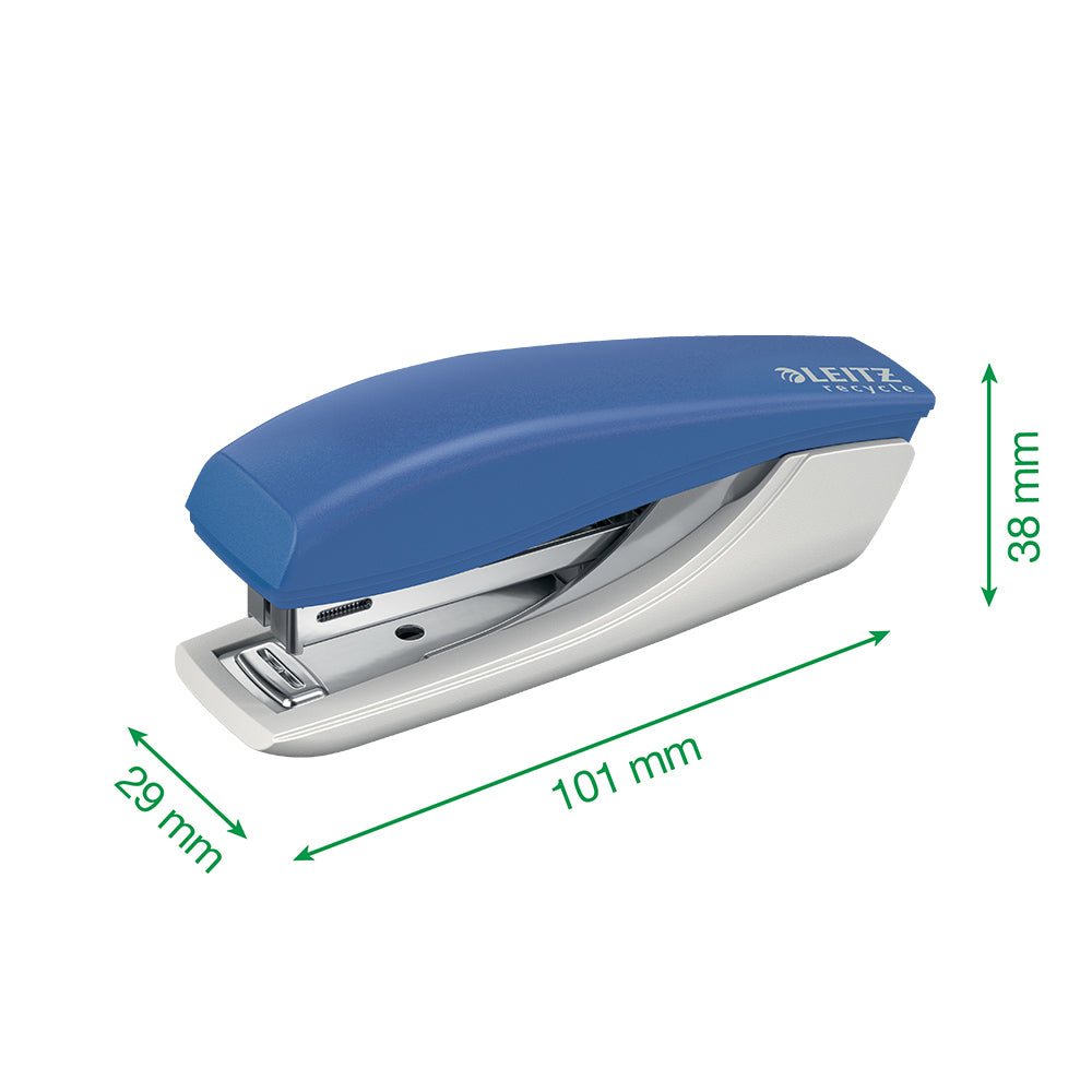 Agrafador Nº10 10 Folhas Leitz Recycle Azul