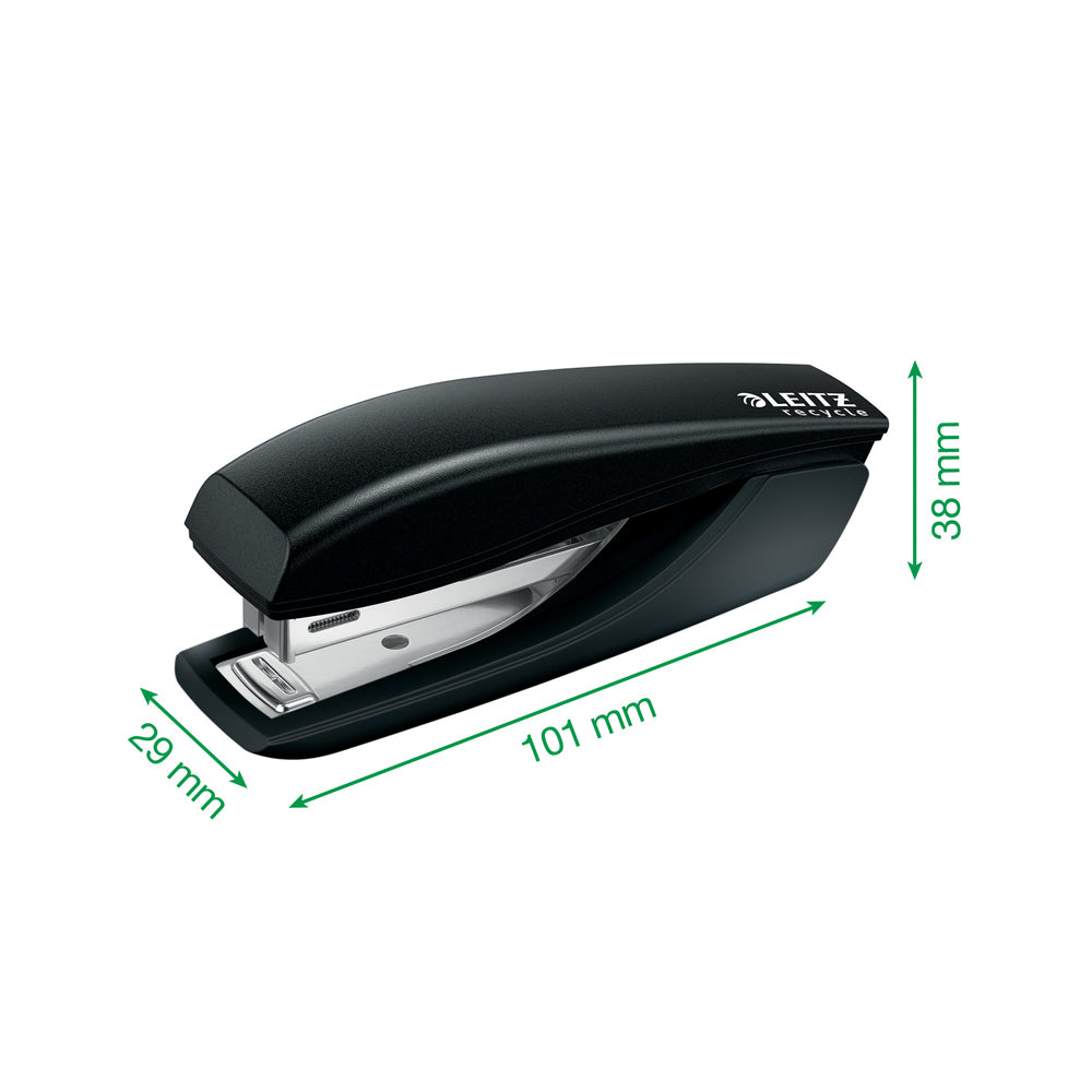 Agrafador Nº10 10 Folhas Leitz Recycle Preto