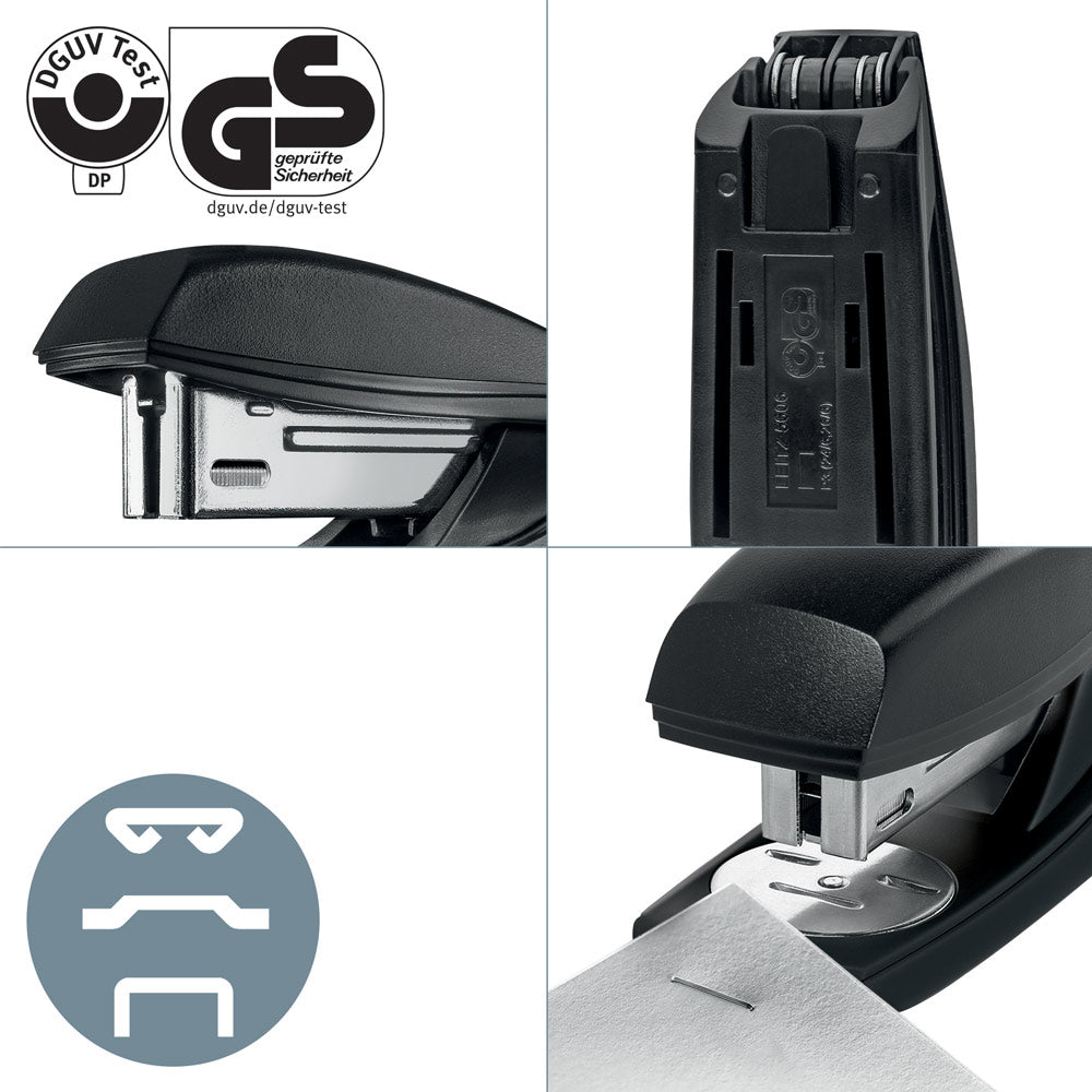 Agrafador 24/6 25 Folhas Leitz Recycle Preto