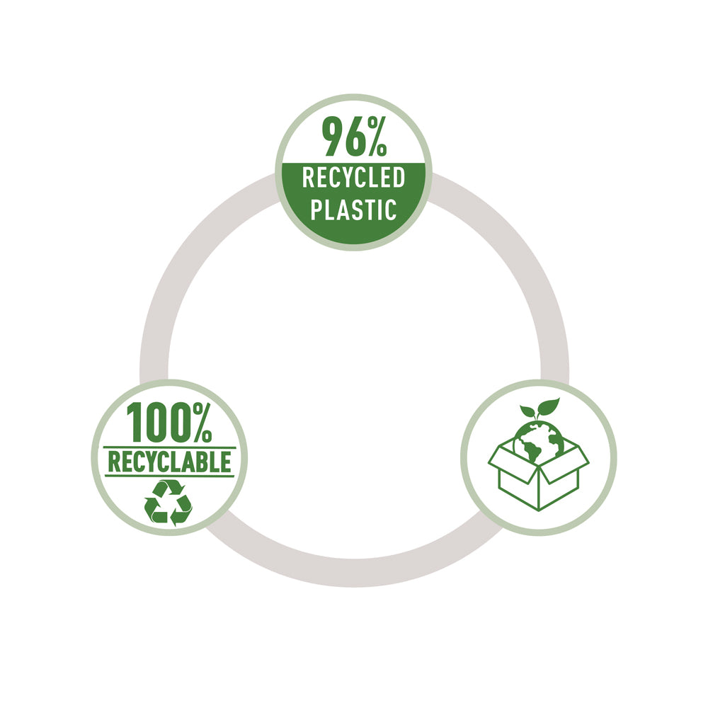 Agrafador 24/6 25 Folhas Leitz Recycle Preto