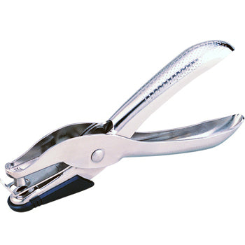 Furador 1 Furo 6 Folhas Eagle Prata