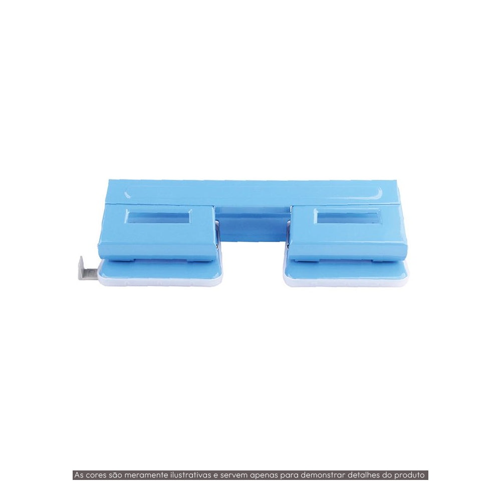 Furador 4 Furos 10 Folhas Eagle com guia Preto