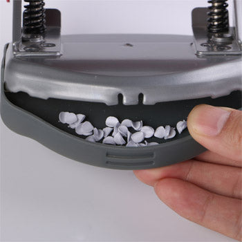 Furador 40 Folhas Eagle Omax com guia Vermelho